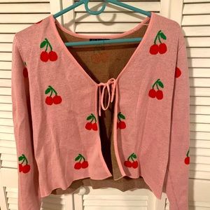 Brand New Cute Cherry Sweater